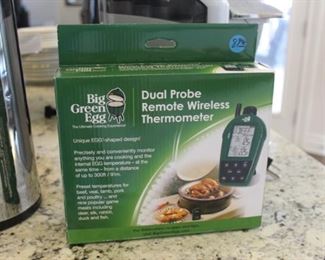 Big Green Egg dual probe wireless thermometer