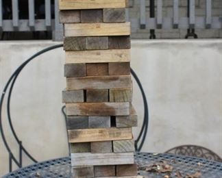 Large jenga game