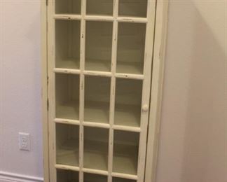 Cute glass front cabinet