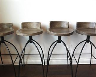 set of 4 barstools