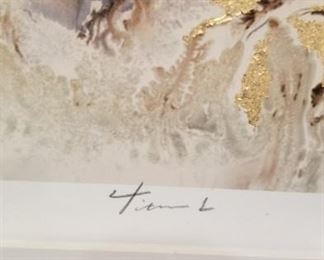 signed, numbered print