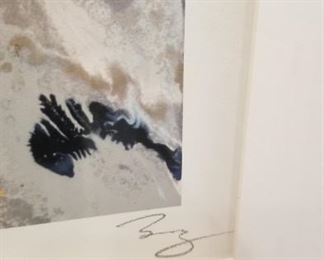 signed, numbered print