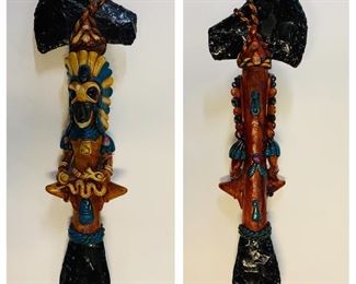 Aztec Hatchet Statue 