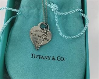 Sterling silver Tiffany necklace