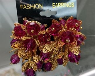 Vintage Clip Earrings