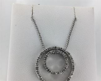 SS cz necklace