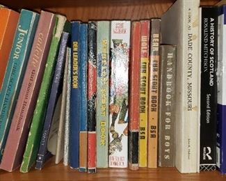 Vintage Girl Scout/Boy Scout Books