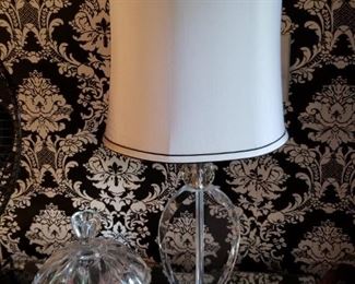 Modern glass lamp, new