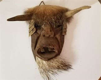 Scare the evil spirits away w/ this mask!