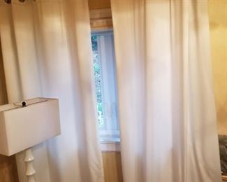 8' drapes for sale w/hardware