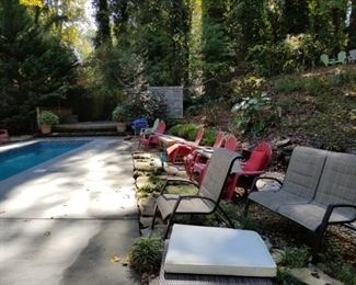 Outside chairs