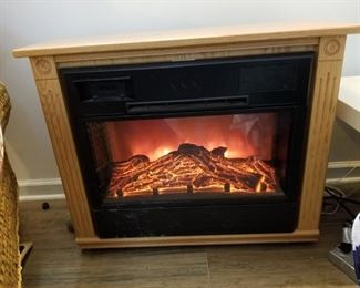 Electric fire place.