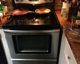 Electric range.