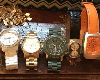 Michael Kors, Locman and Philip Stein watches