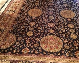 Oriental handmade carpet