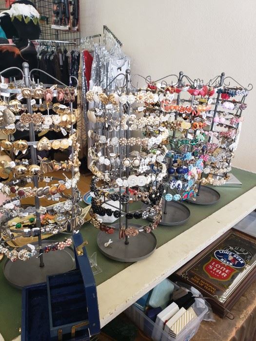 Vintage Jewelry & Displays 75% off