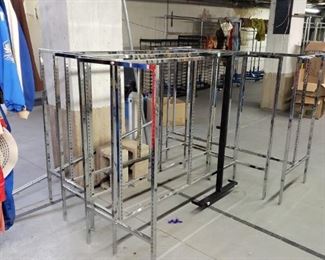 Chrome Clothing Racks