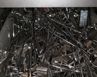 Chrome Grid Pegs $0.10 each