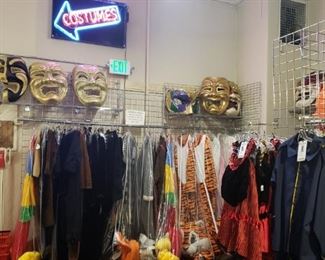 Mascot Costumes and Wall Decor 75% off