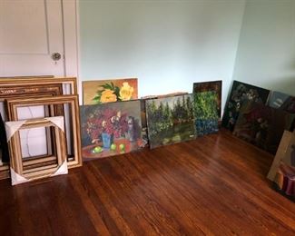 Paintings, Frames