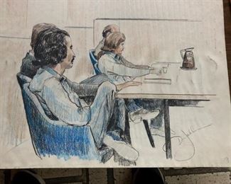 ABC Court Room Art