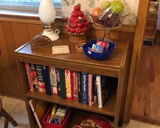Rolling Cabinet, Cook Books