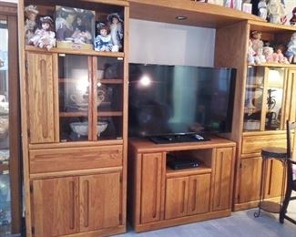 Entertainment Center 3Pc. Oak