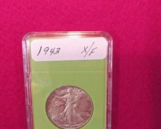 1943 WALKING HALF DOLLAR