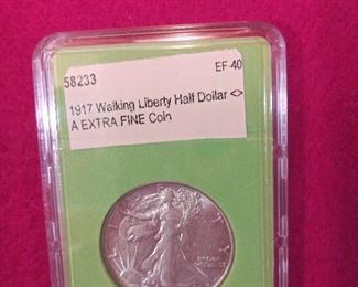 1917 WALKING HALF DOLLAR