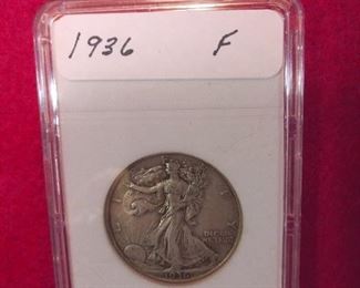 1936 WALKING HALF DOLLAR