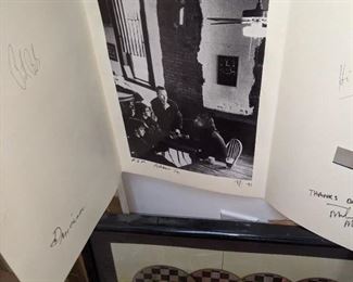 Autographed by R.E.M. band members