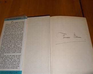 Thomas Mann autographed The Beloved Returns