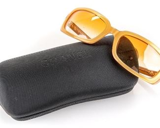 Pair Of Chanel Sunglasses With Case