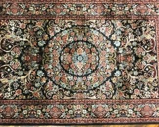 Finley Hand Knotted Wool Carpet, 36” X 60”, Recently Cleaned