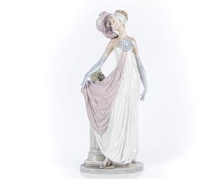 Lladro Art Deco Figure #5283 Dama Charleston Socialite Of The 20's