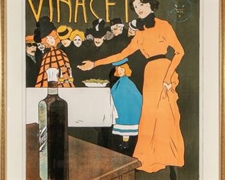 Hugo Steiner-Prag (Austria, 1880-1948) Lithograph Poster- Essic Essenz Vinacet