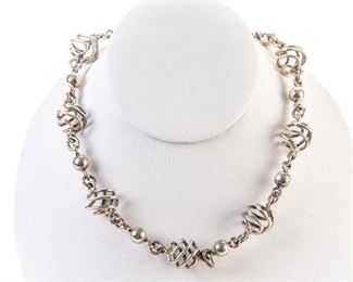 A Mexican Sterling Silver Necklace