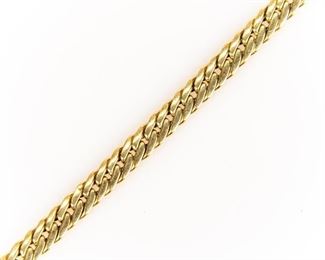 14K Gold Bracelet, Made In Italy