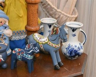 Swedish Dolls, Swedish Decor, Home Decor, Blue & White Vases