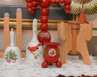 Swedish Decor, Folk Art & Christmas Decor, Collectible Bells