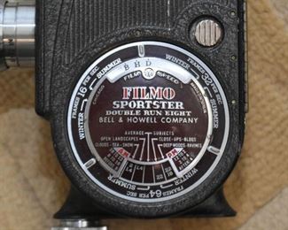 Bell & Howell Filmo Sportster Film Camera (there are 2 of these)