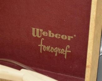 Vintage Webcor Record Player ("the midge")