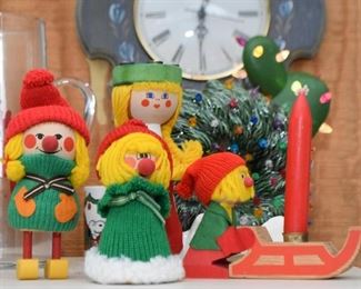 Swedish Christmas Figurines / Decor / Folk Art