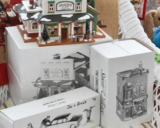 Department 56 Snow Villages Christmas Decor - Most with Original Boxes 