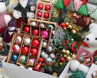 Vintage Christmas Tree Ornaments