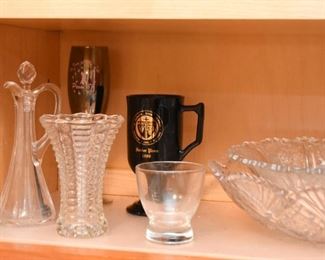 Glassware - Vases, Bowls, Etc.