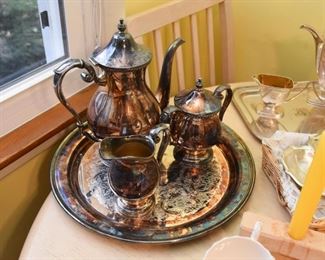 Silver Plate Tea Set