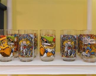 Vintage Collectible Muppets Glasses