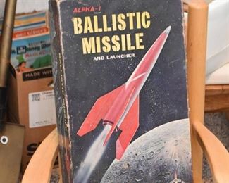 Vintage Ballistic Missile Toy