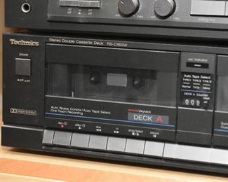 Technics Stereo Double Cassette Deck